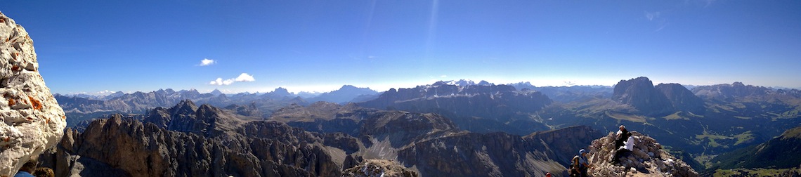 panorama dal sas rigais